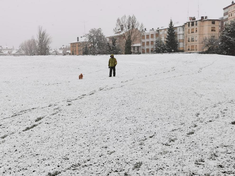 Nevada en Jaca