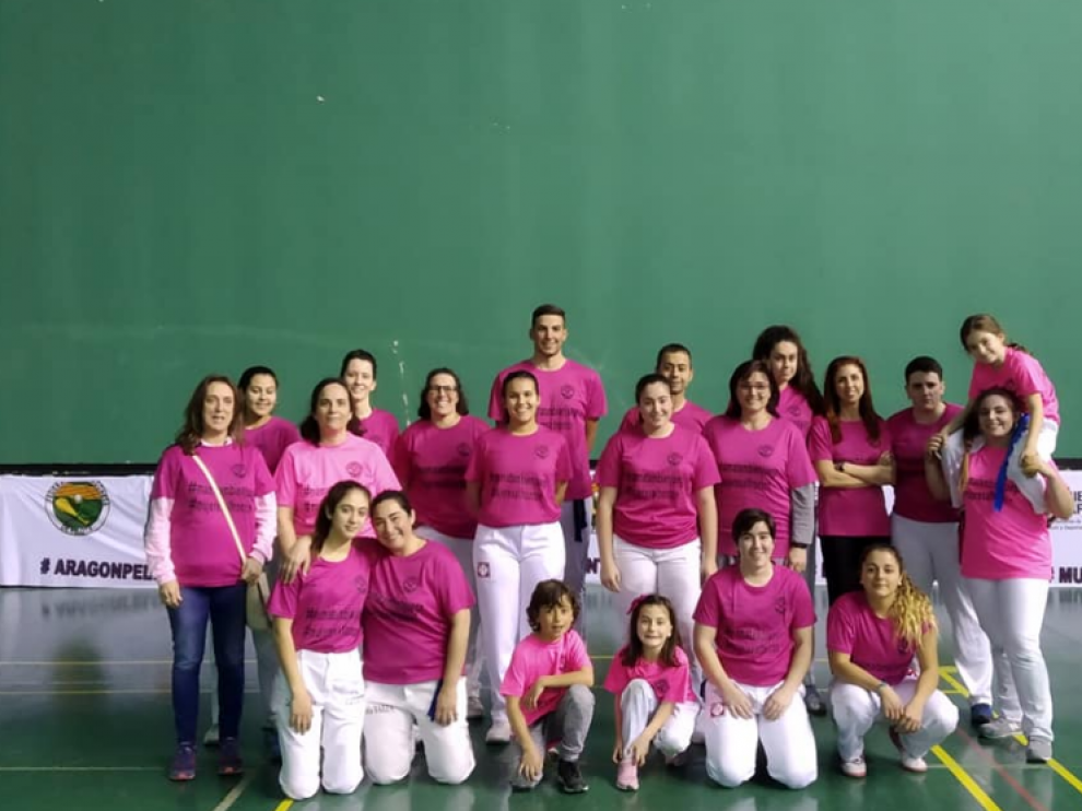 primer acto de Mujeres al Frontón, organizado desde la comisión de Mujer y Pelota de nuestra Federación.