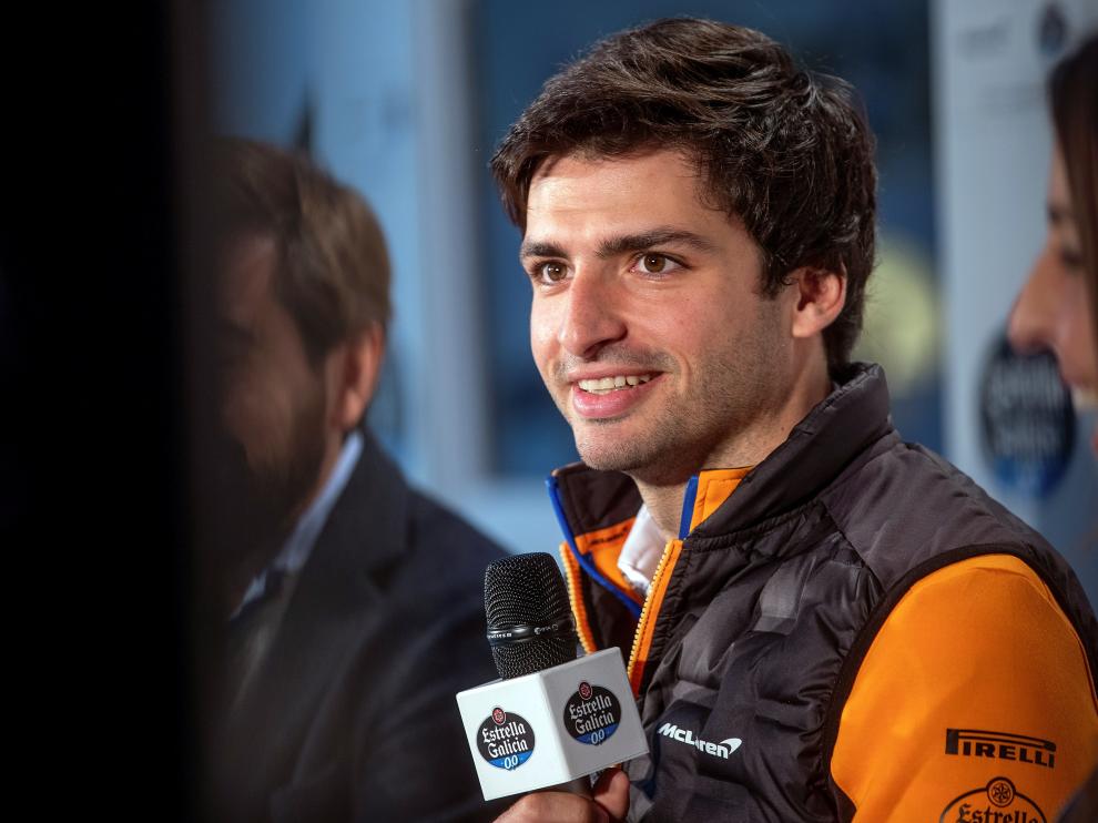 Carlos Sainz ha hablado este jueves ante los medios.
