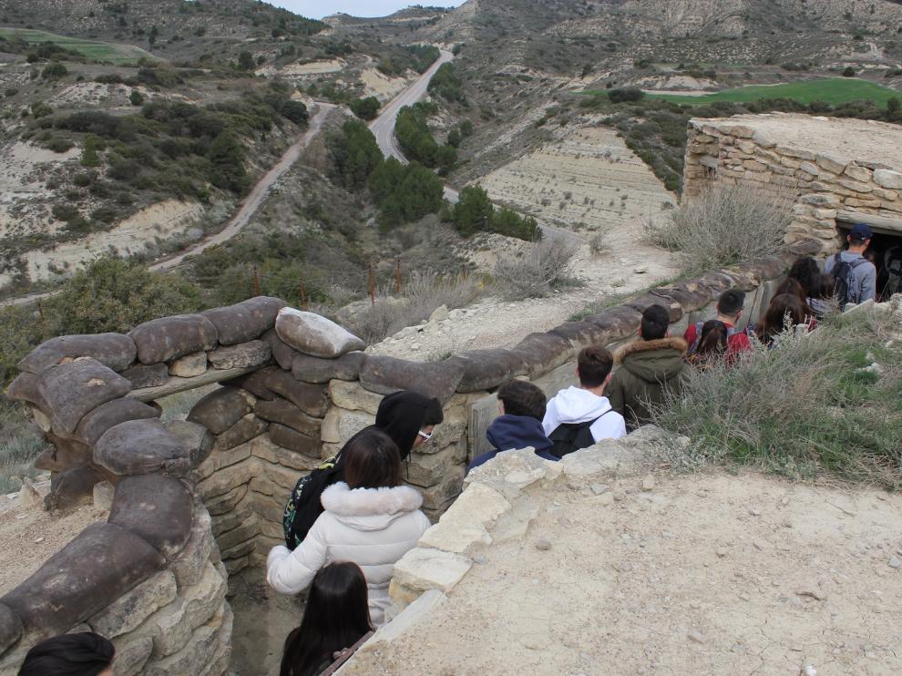 La ruta Orwell recorre la sierra de Alcubierr
