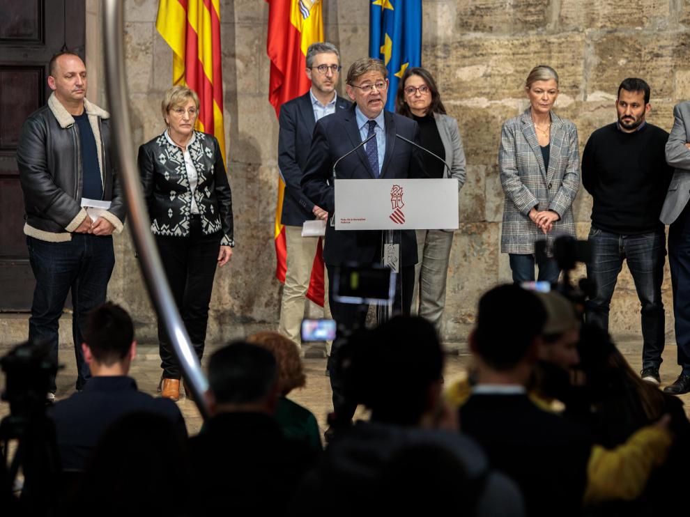 Comparecencia del presidente de la Generalitat, Ximo Puig
