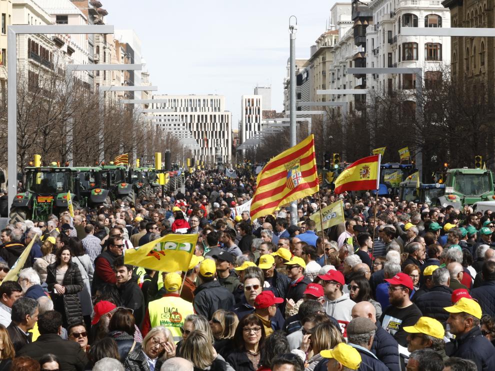 Tractorada Zaragoza 10 de marzo 2020