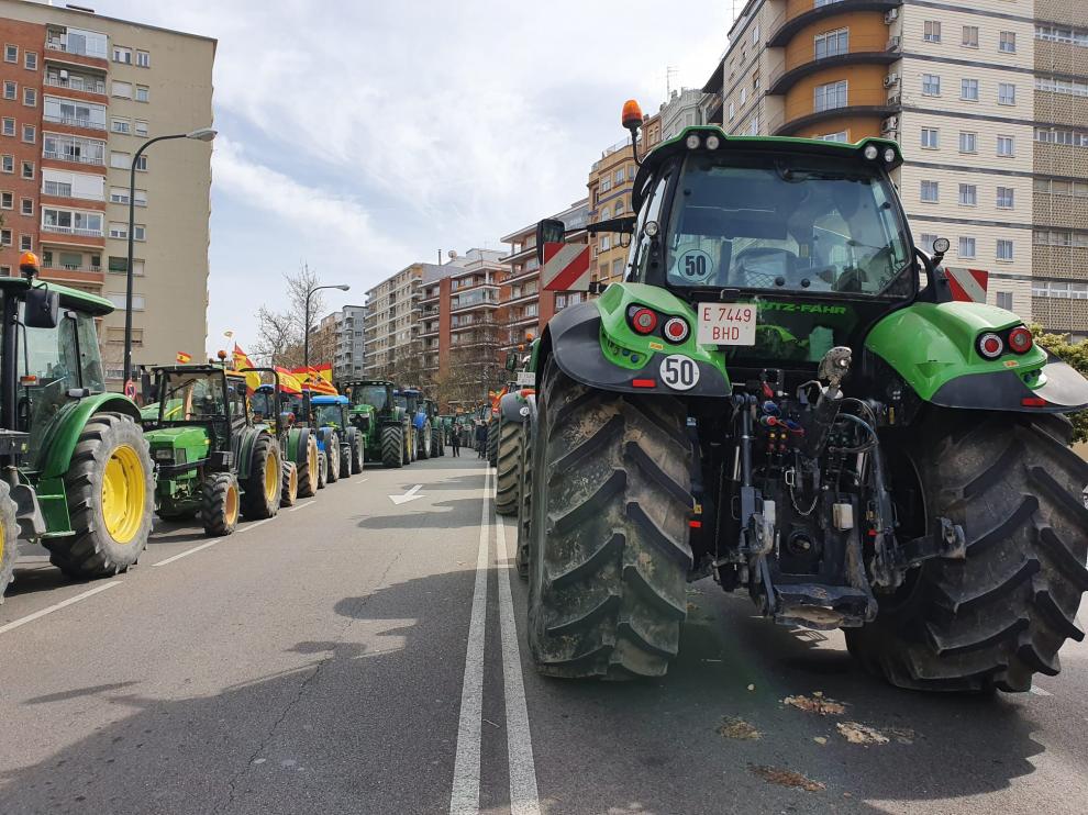 Tractorada Zaragoza 10 de marzo 2020