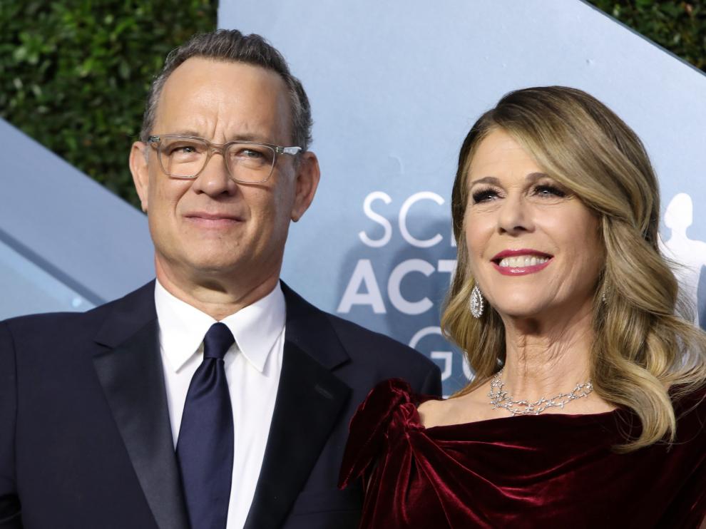 FILE PHOTO: Tom Hanks and Rita Wilson