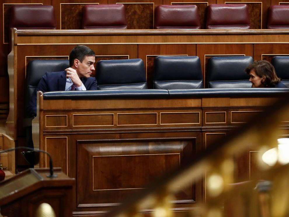 Pedro Sánchez explica en el Congreso el estado de alarma