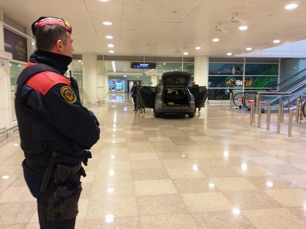 Foto publicada por los Mossos en Twitter