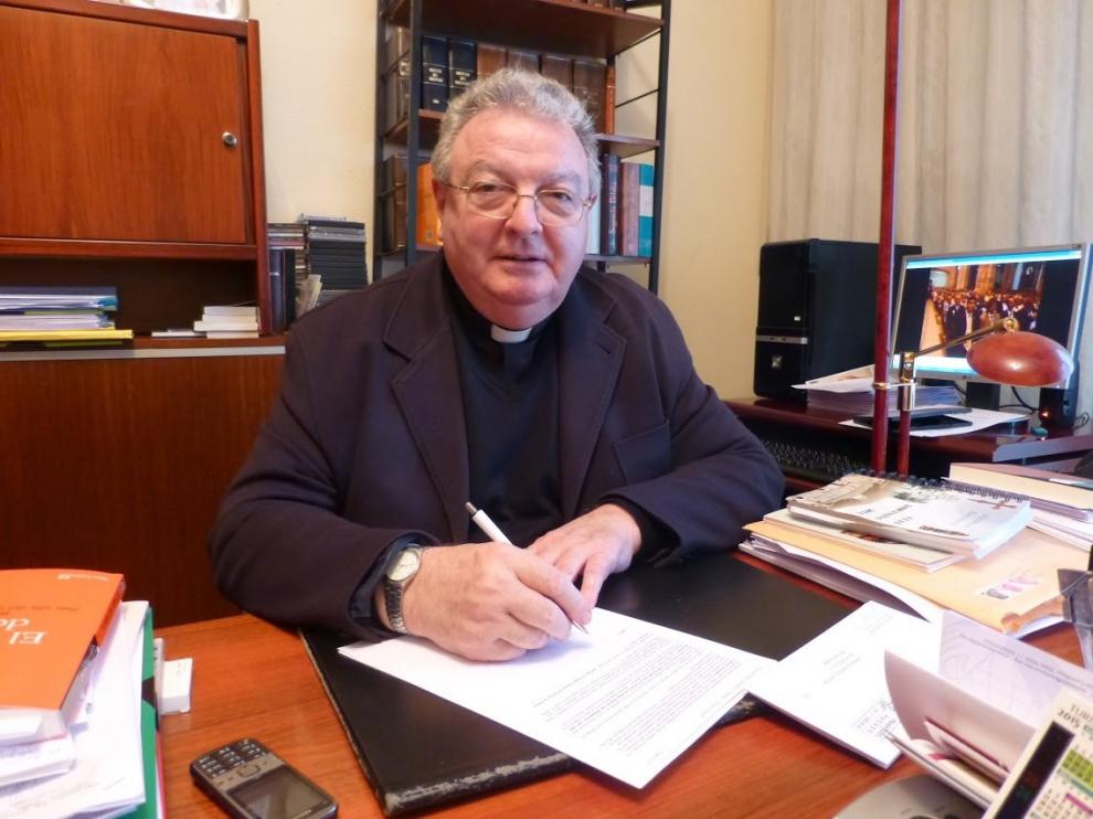 El obispo de Palencia, Manuel Herrero Fernández.