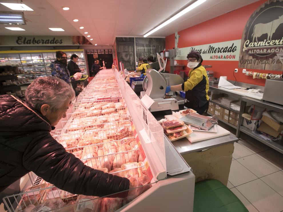 Los Supermercados Altoaragón garantizan el abastecimiento a toda la población.