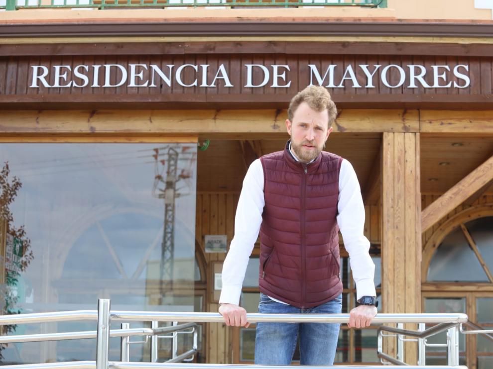 Mateo Ferrer, director de la residencia de Yéqueda, la primera habilitada para ancianos con coronavirus.