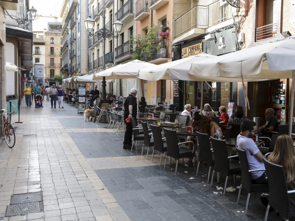 Terrazas en Huesca