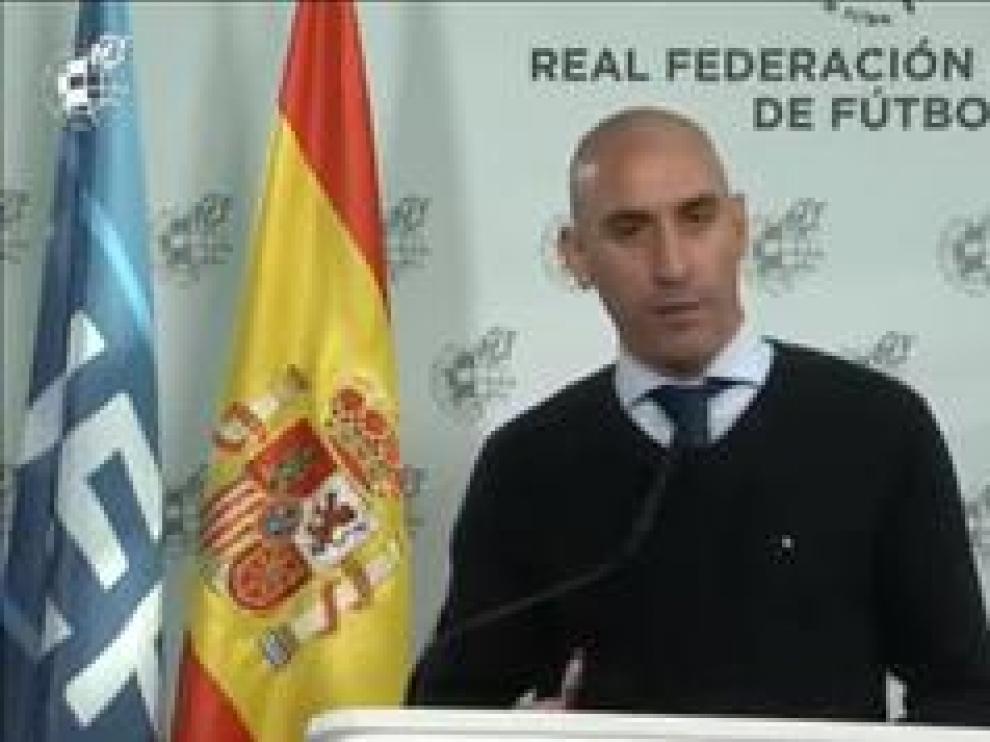 "Queremos que las competiciones acaben con las mismas reglas con las que empezaron”, explica el presidente de la Federación Española de Fútbol