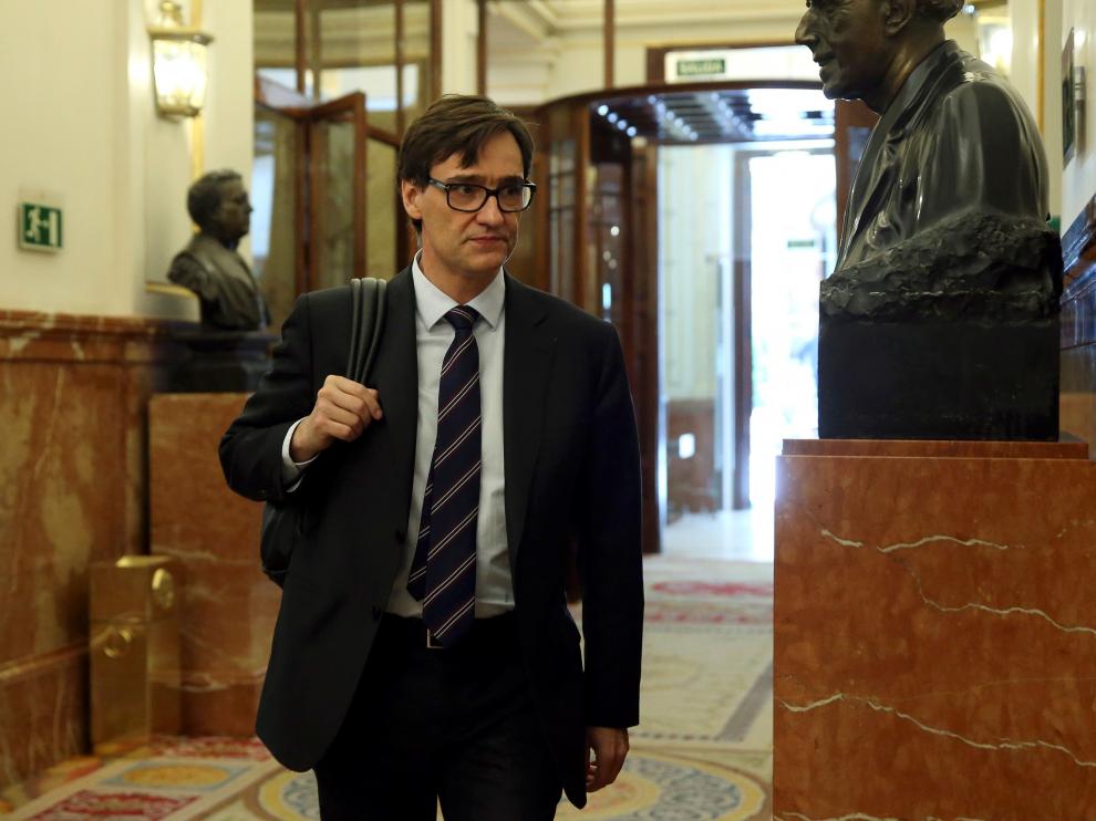 El ministro de Sanidad, Salvador Illa