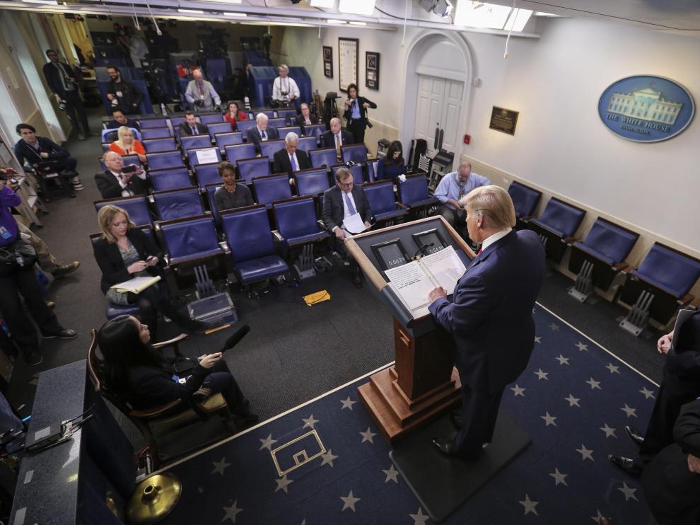 President Trump and Members of the Coronavirus Task Force hold a press briefing