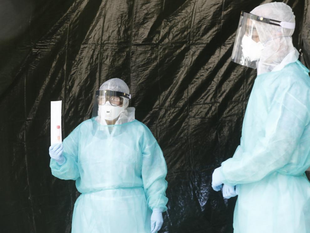 El Hospital Militar inicia las pruebas de coronavirus sin bajar del coche