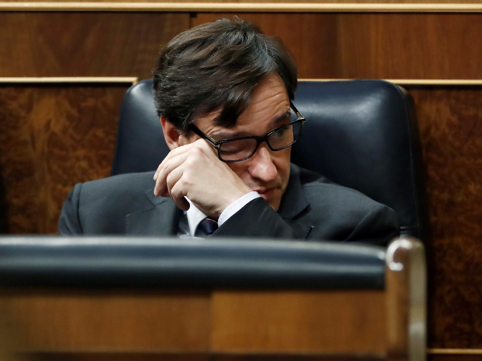 Salvador Illa en el Congreso
