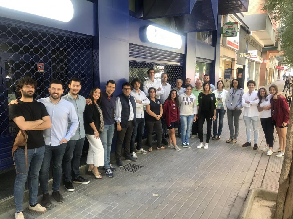 Directivos y empleados de la tienda y las oficinas, en una imagen de archivo.