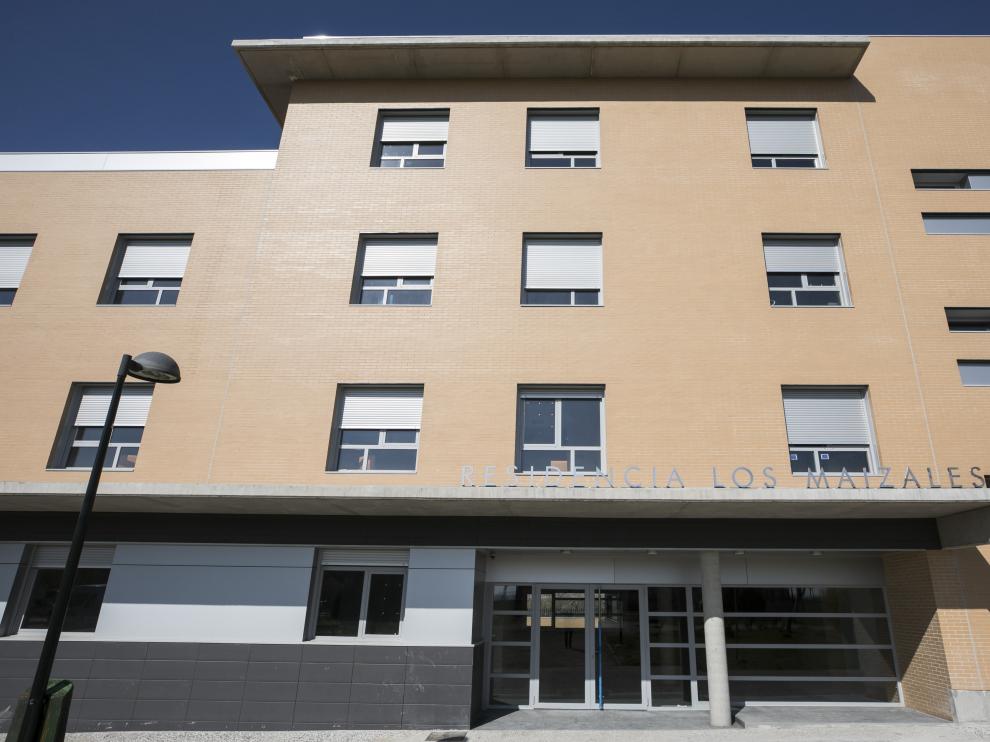La residencia Los Maizales abrirá sus puertas en Casetas el lunes para atender a contagiados.