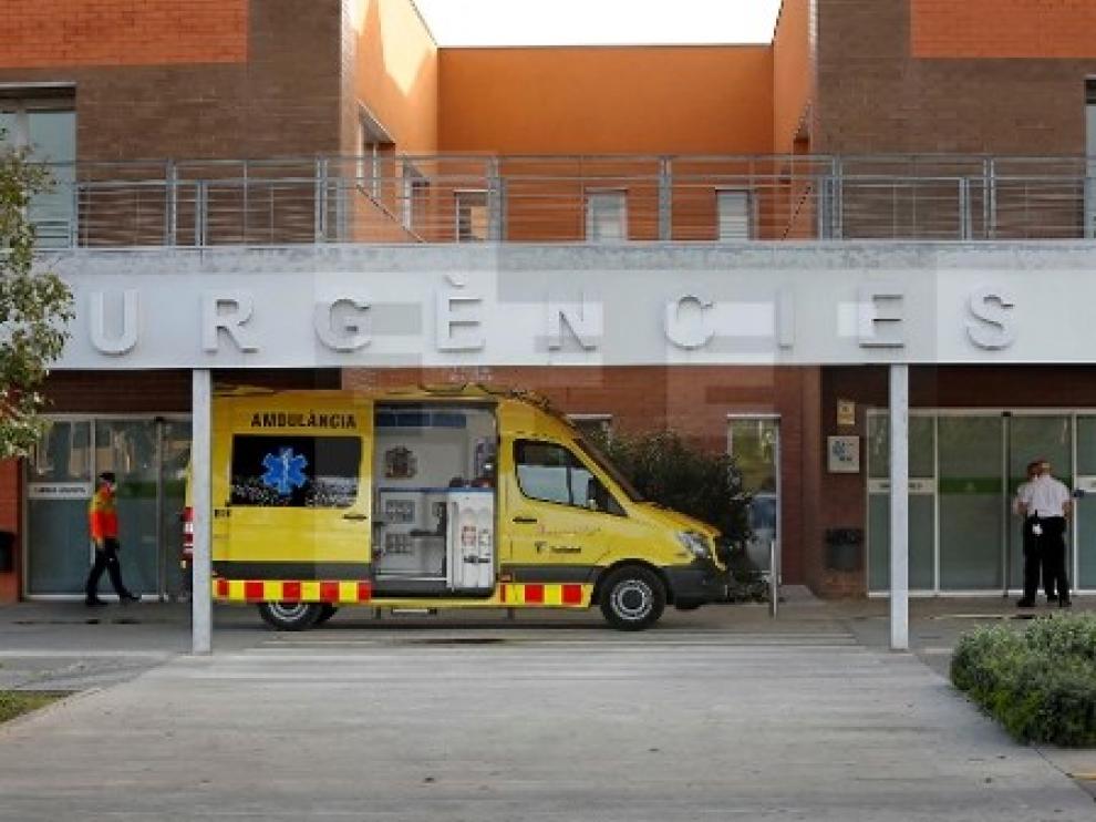 Vista del exterior del Hospital de Igualada.