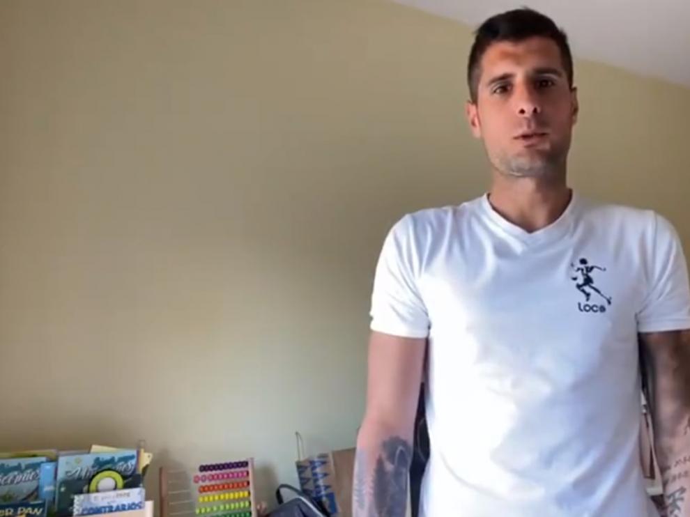 Fran Mérida, ahora jugador de Osasuna, ha felicitado a la SD Huesca.