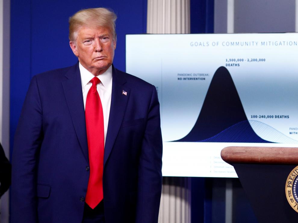 El presidente de Estados Unidos, Donald Trump.