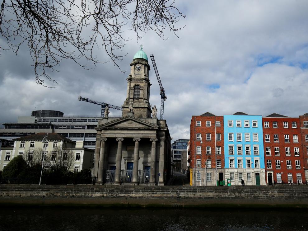 FILE PHOTO: The spread of the coronavirus disease (COVID-19) in Dublin