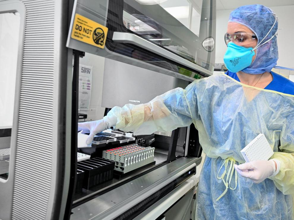 Molecular genetic diagnostics of coronavirus SARS-CoV-2 in Germany