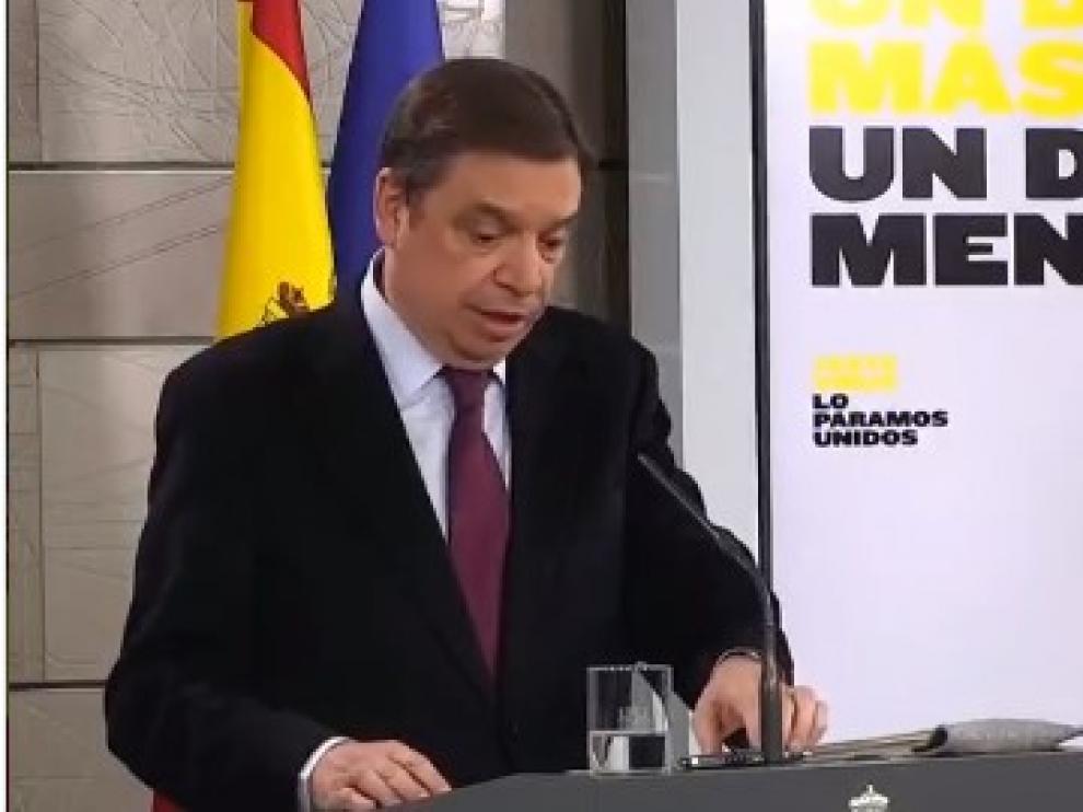 ministro de Agricultura, Pesca y Alimentación, Luis Planas.