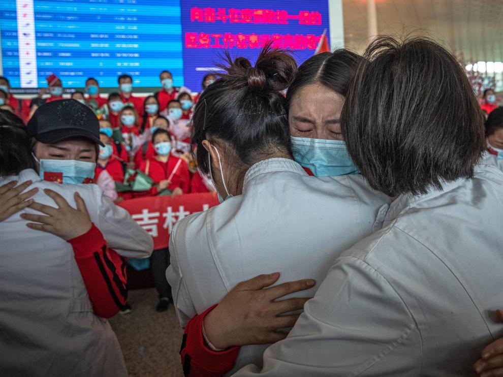 China levanta el bloqueo de Wuhan