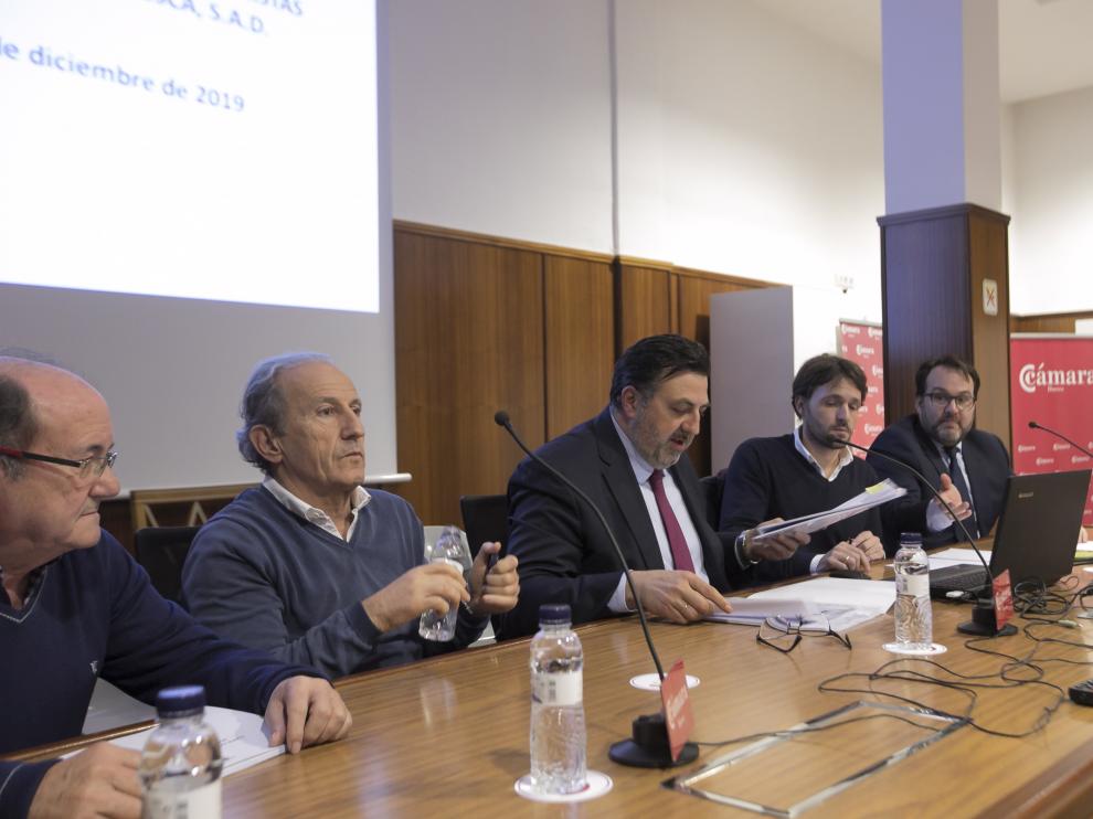 Última Junta de Accionistas de la SD Huesca.