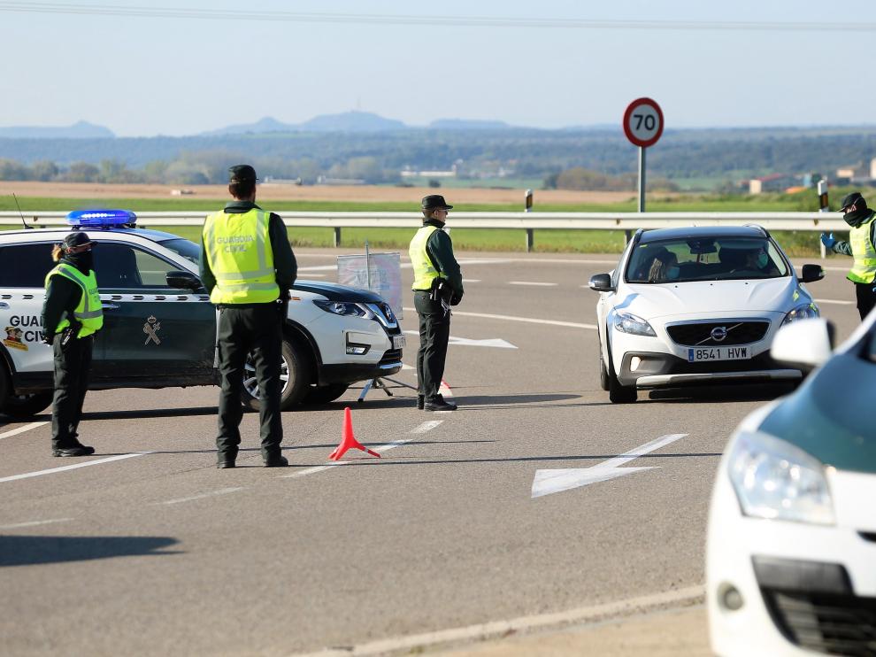 El detenido fue interceptado en un control de la Guardia Civil.