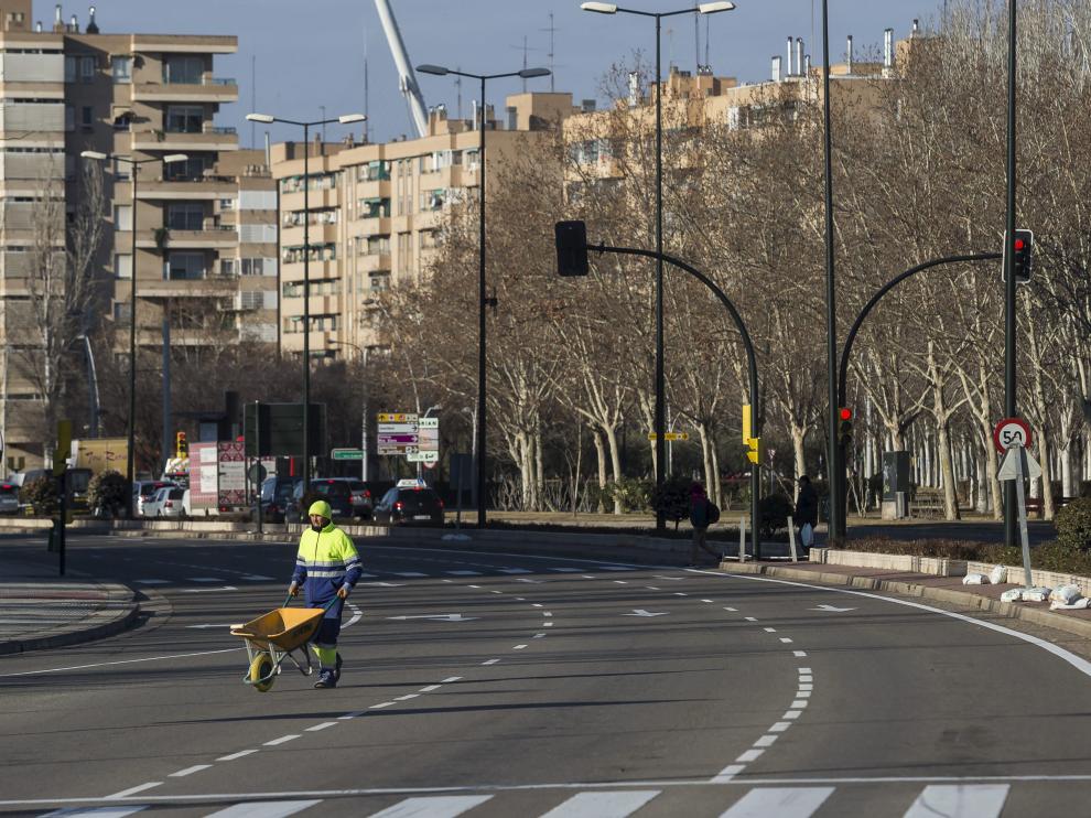 Los hechos se han producido en la avenida del Valle de Broto de Zaragoza.