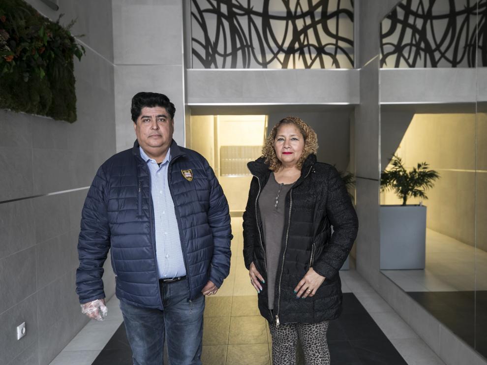 Raúl Restrepo y su esposa, Ellis Barrera, dependen de los ingresos del rastro.