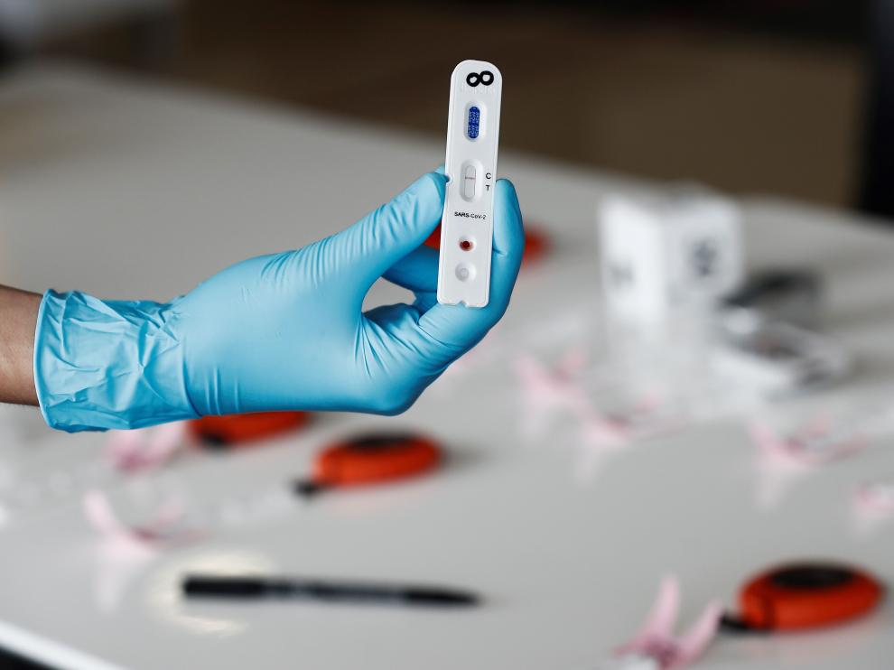 Test rápidos a personal sanitario y sociosanitario