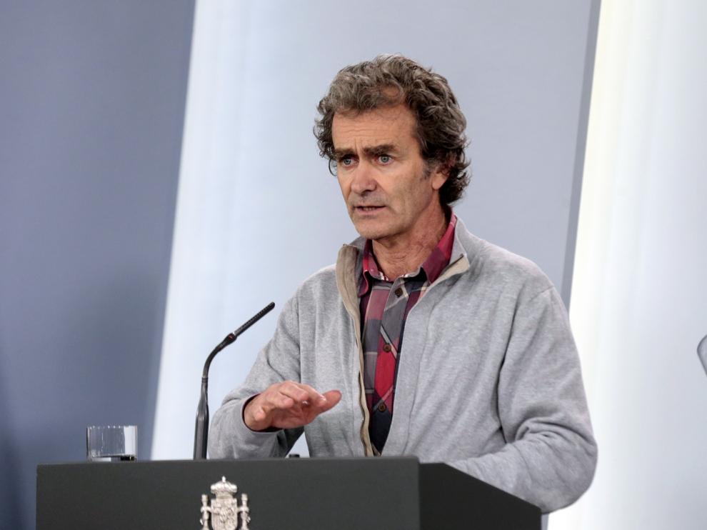 Fernando Simón, director del Centro de Coordinación de Alertas y Emergencias sanitarias.