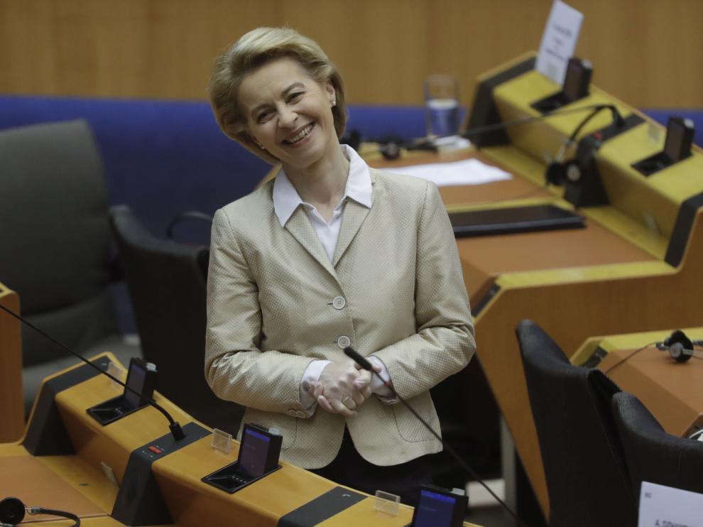 La presidenta de la Comisión Europea Úrsula von der Leyen.