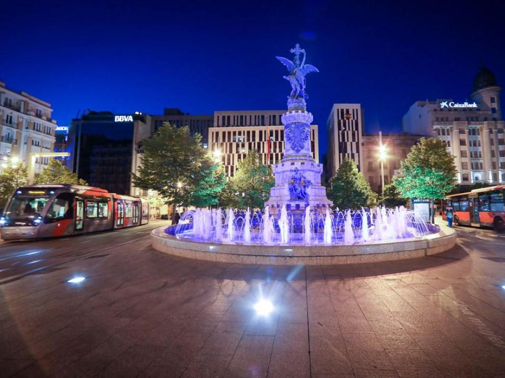Fuente de la plaza de España