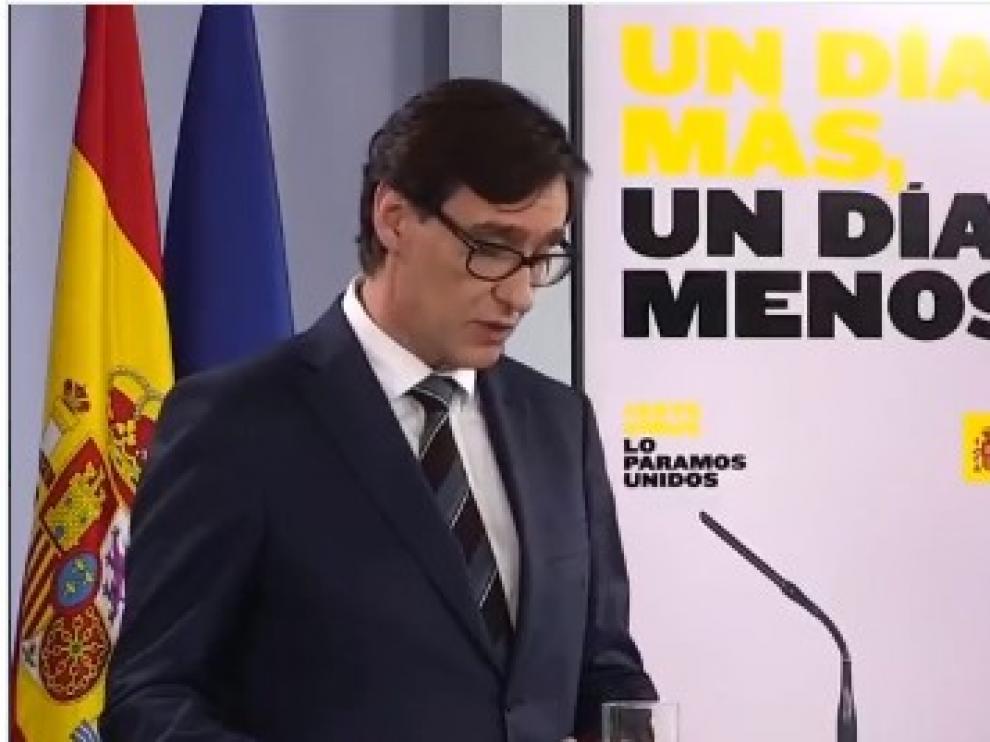 Habla el ministro de Sanidad, Salvador Illa: