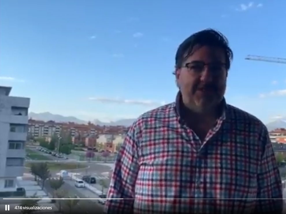 El consejero delegado, Manolo Torres, en una imagen del vídeo.