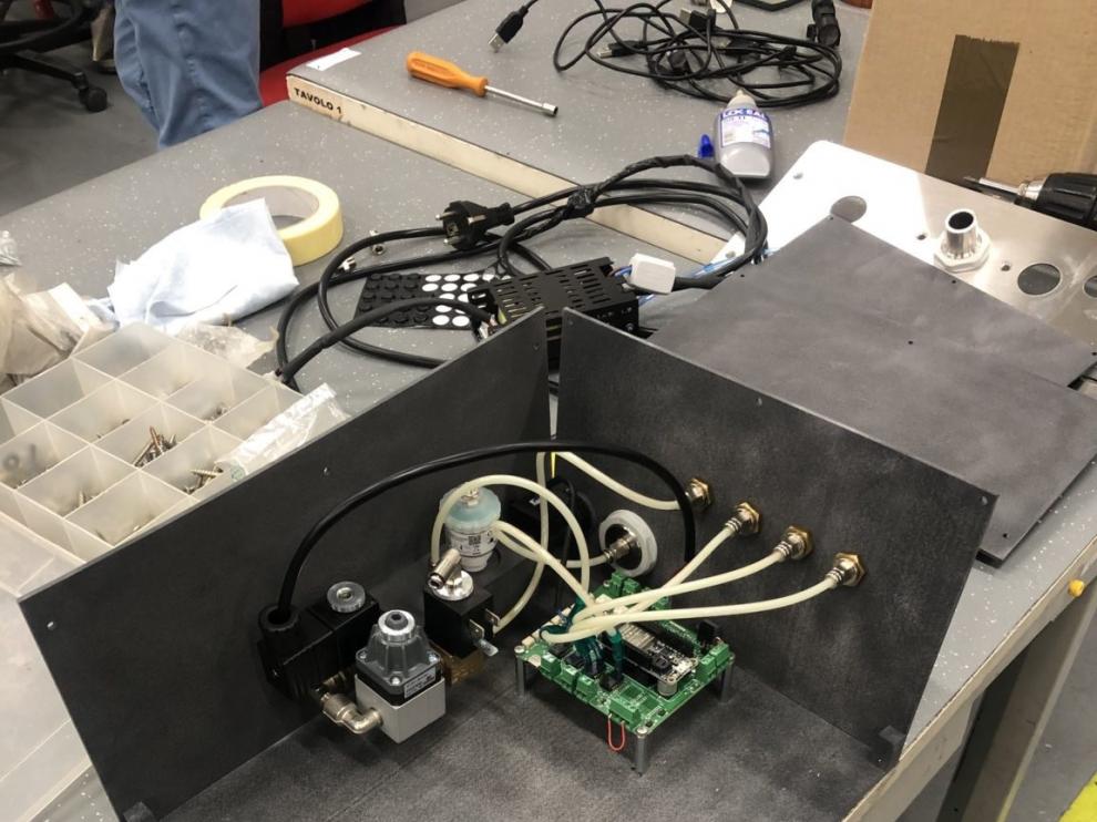 Respirador creado por el equipo de investigación.