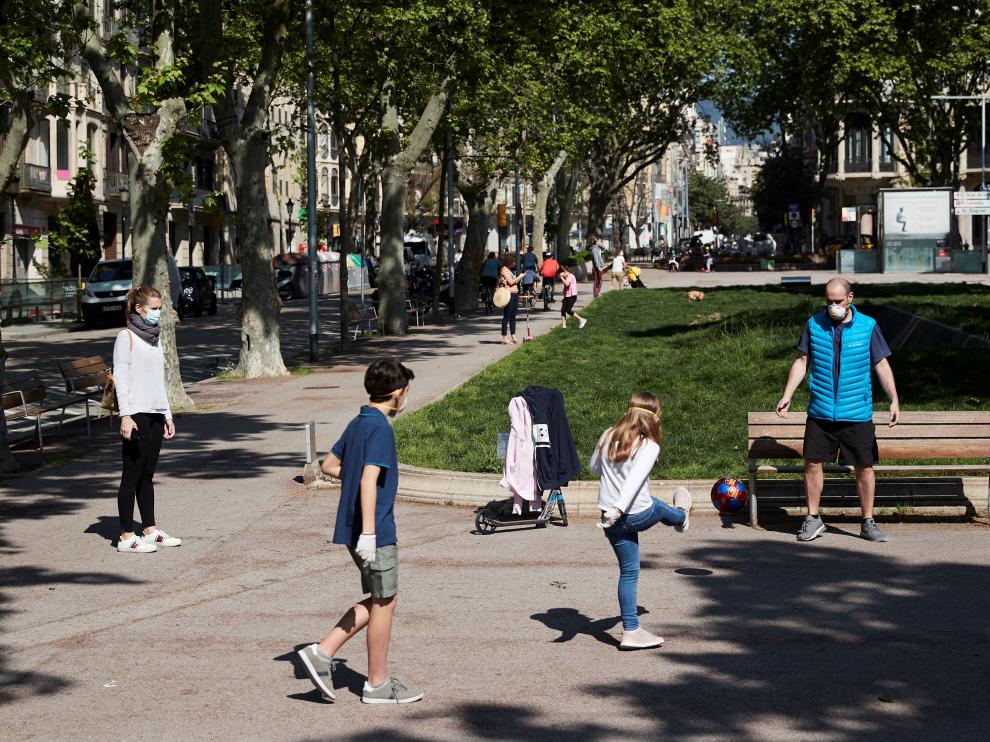 Los niños pueden salir a la calle a pasear