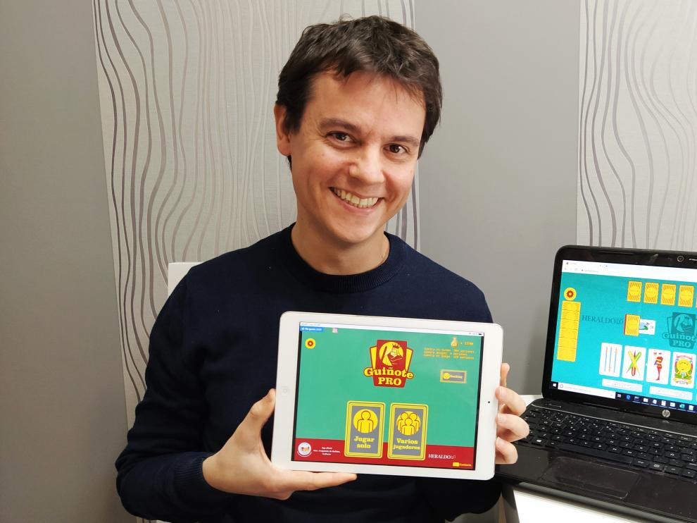 Iván López es el creador de GuiñotePro, una aplicación que ha aumentado el número de usuarios en estos días.