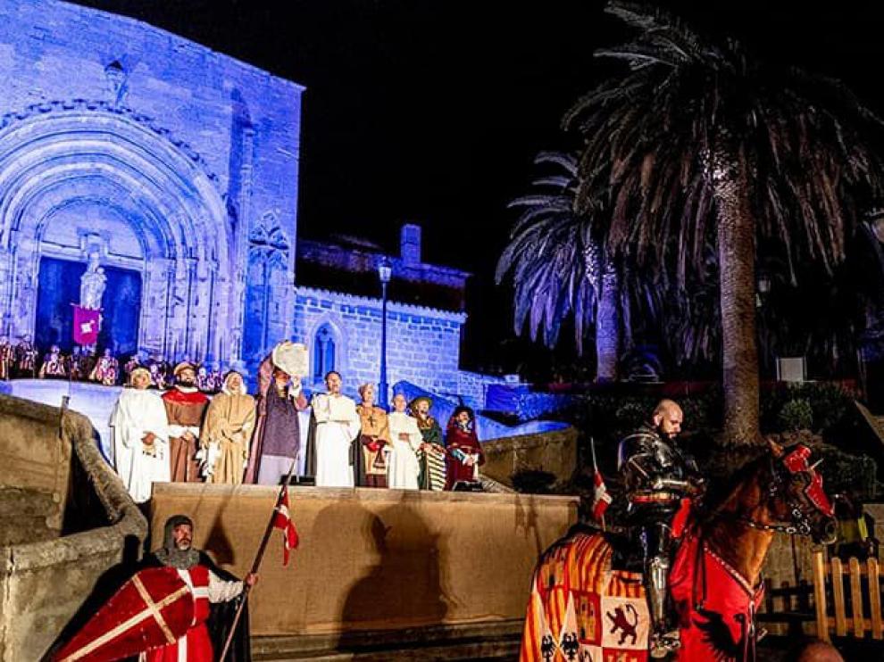 La conmemoración del Compromiso de Caspe estaba prevista para el 26,27 y 28 de junio. Ayuntamiento Caspe