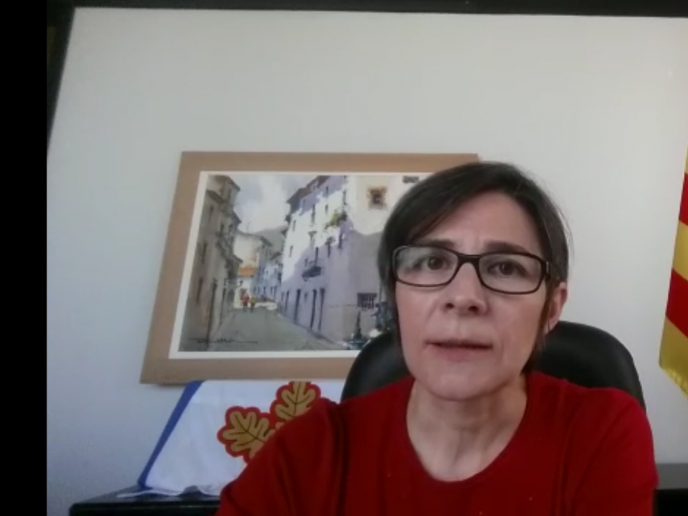 Marta Azagra es la alcaldesa de Vera de Moncayo.