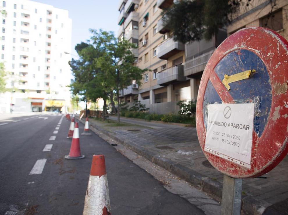 Asfaltado de calles en Zaragoza