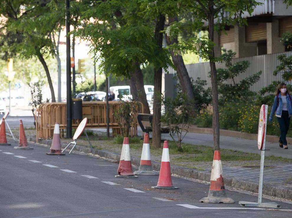 Asfaltado de calles en Zaragoza