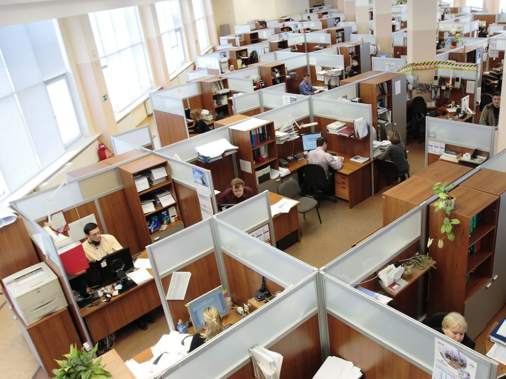 Imagen de archivo de una oficina.