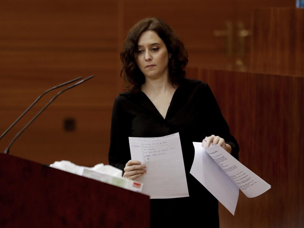 Pleno de la Asamblea de Madrid