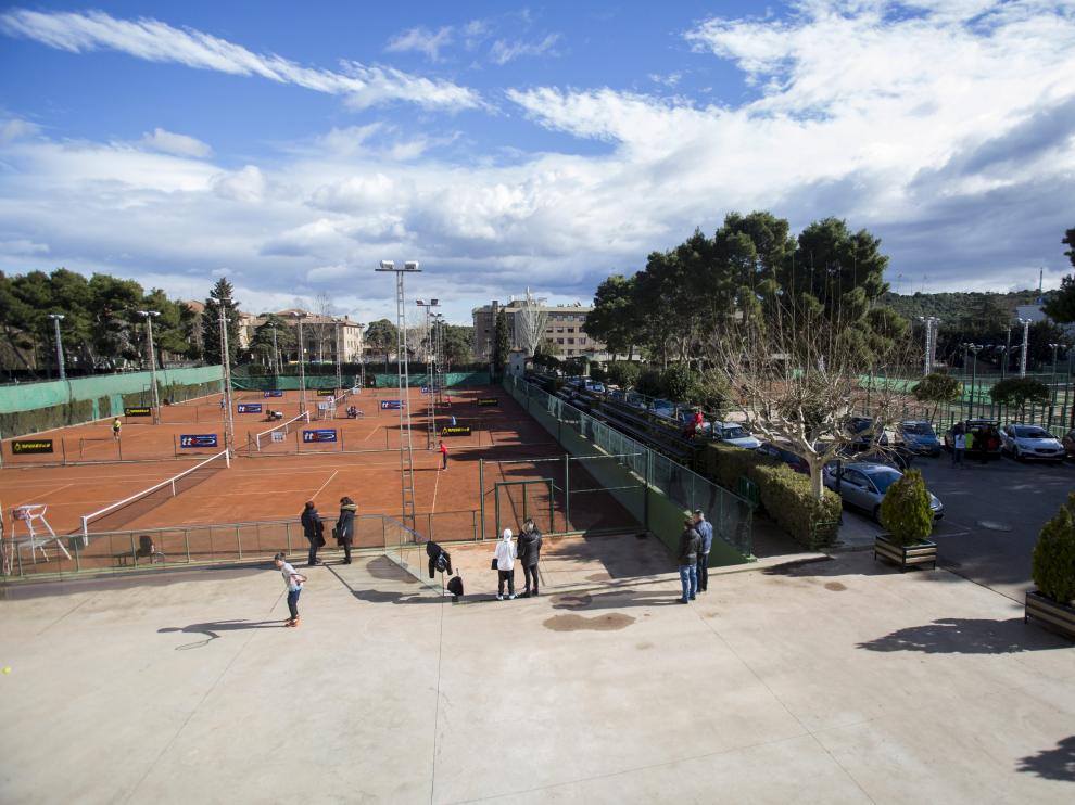 Pistas de tenis del Stadium Casablanca.