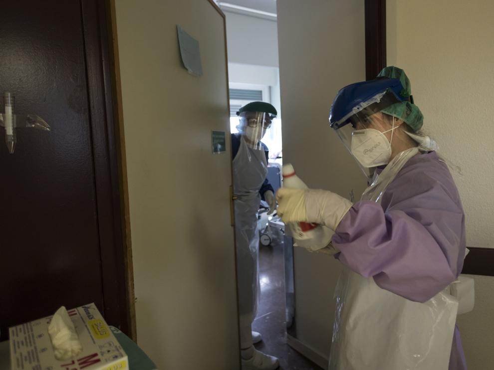 El hospital Miguel Servet empieza el retorno a la nueva normalidad.