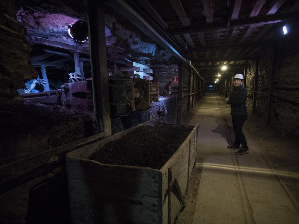 Mequinenza tiene un Museo de la Mina con 1.000 metros de recorrido por una mina de carbón.
